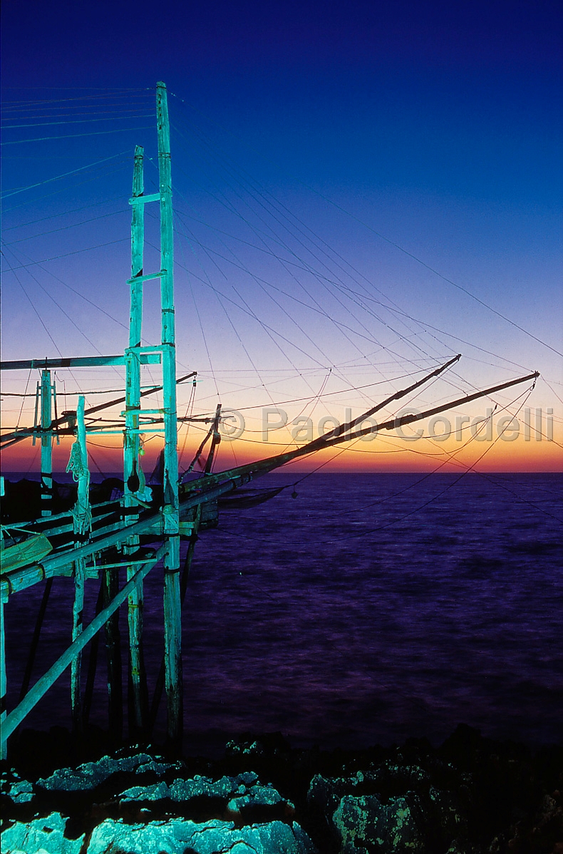 Trabucco, Gargano National Park, Puglia, Italy
(cod:Puglia 21)